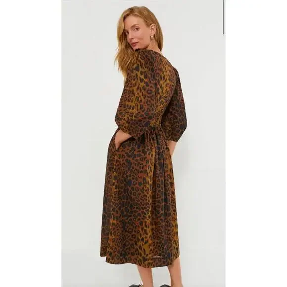 Tuckernuck Brown Leopard Print Dress - Picture 2 of 6